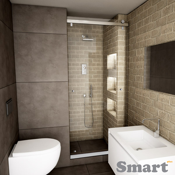 Swing-sliding shower